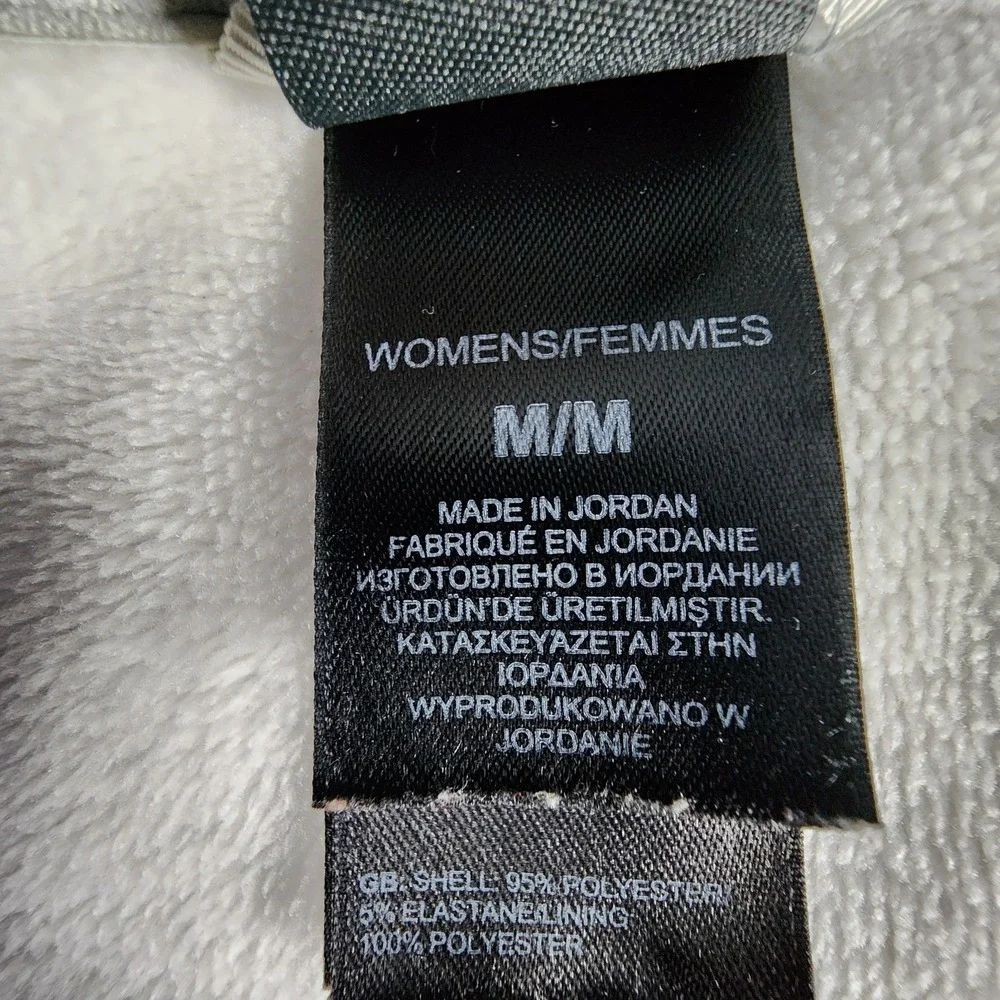 The North Face Agave Fleece Full-Zip Jacket Gray Women's Size‎ Medium